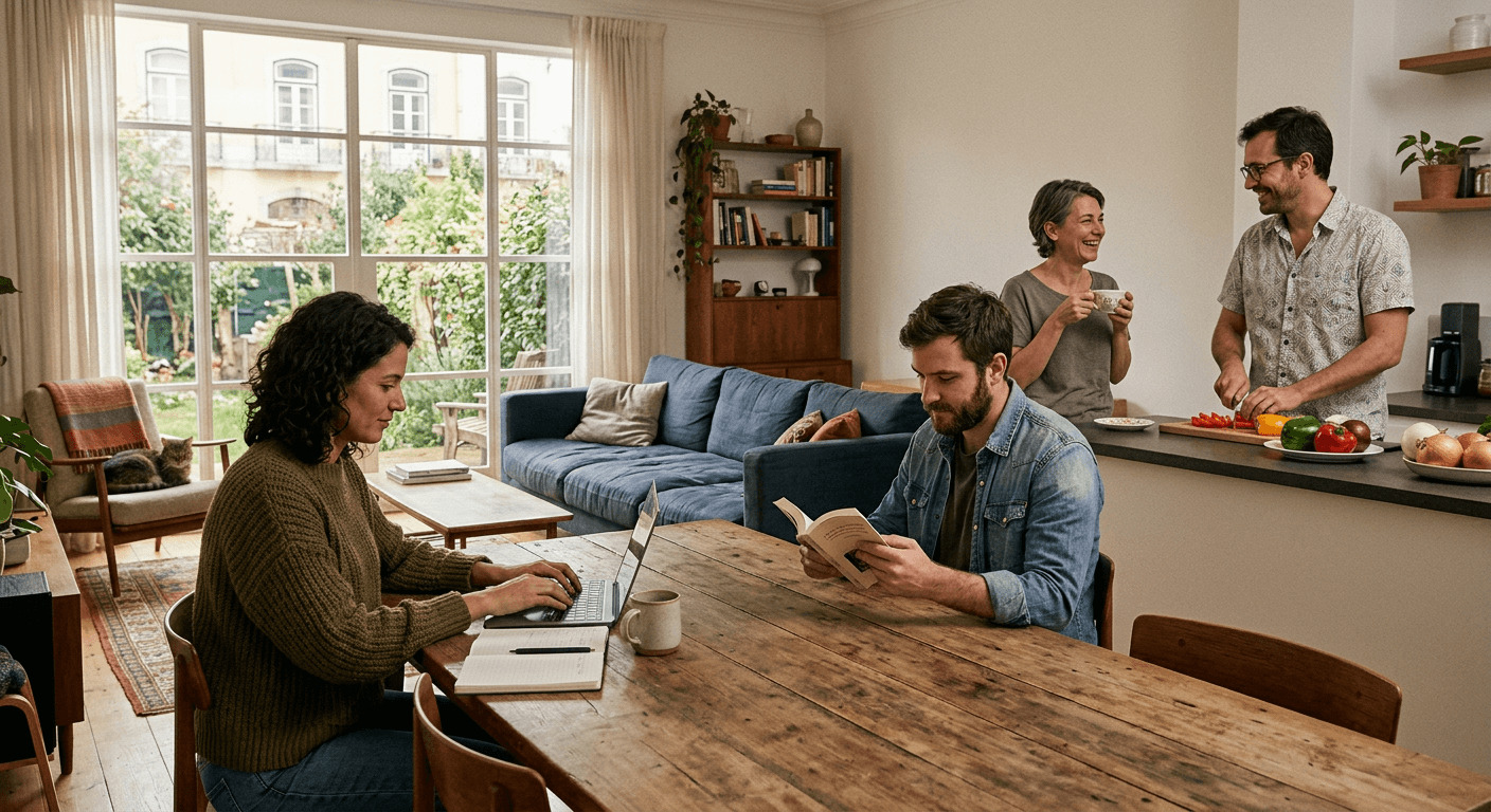 A digital nomad community that becomes real life