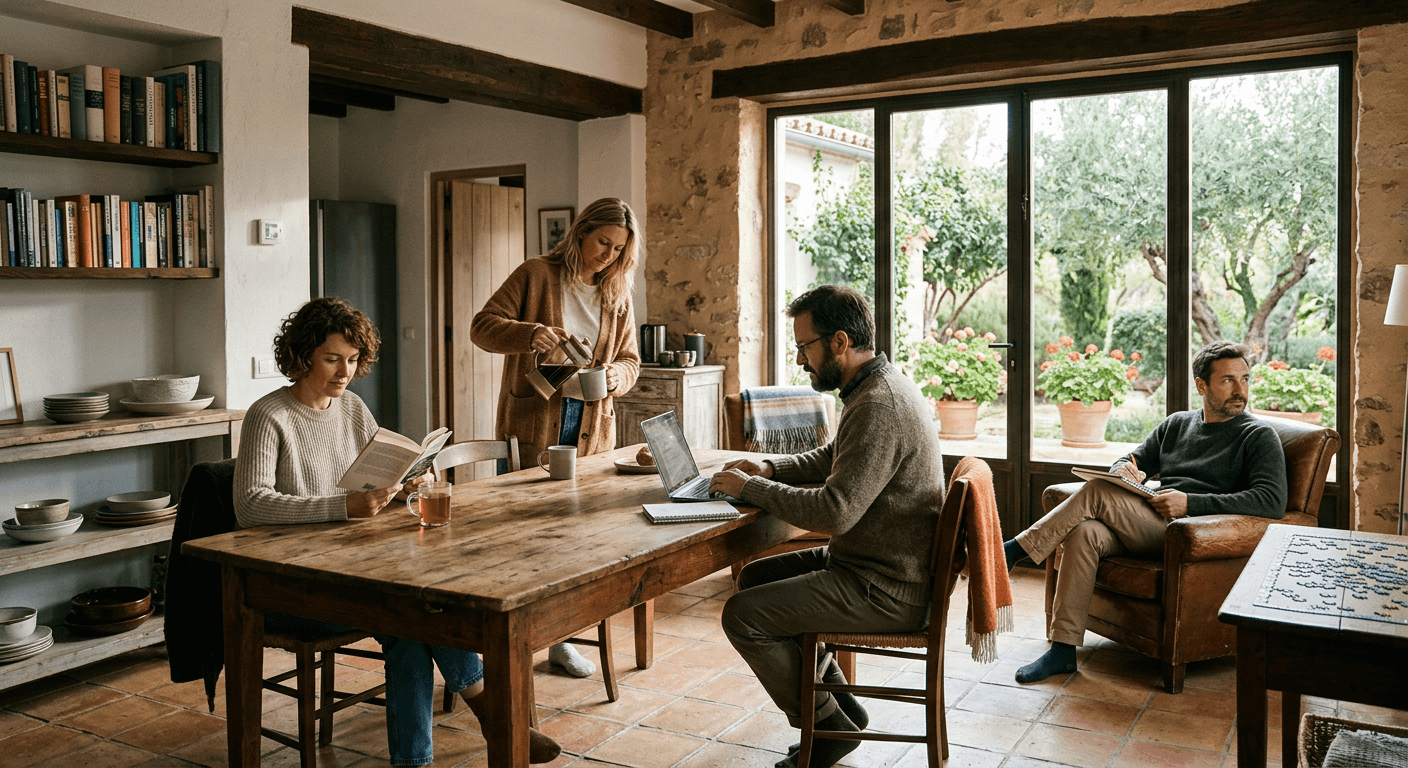 Winter together abroad, not alone